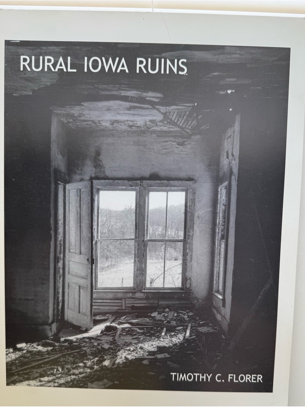 Source Unknown — Rural Iowa Ruins Black and White Photography